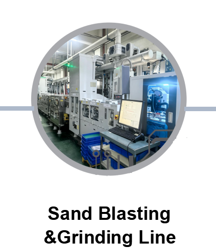 Sand Blasting&Grinding Line