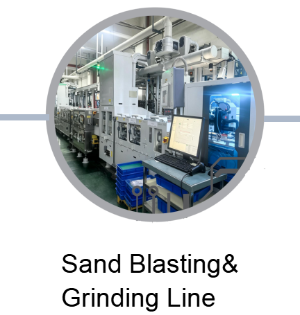 Sand Blasting&Grinding Line